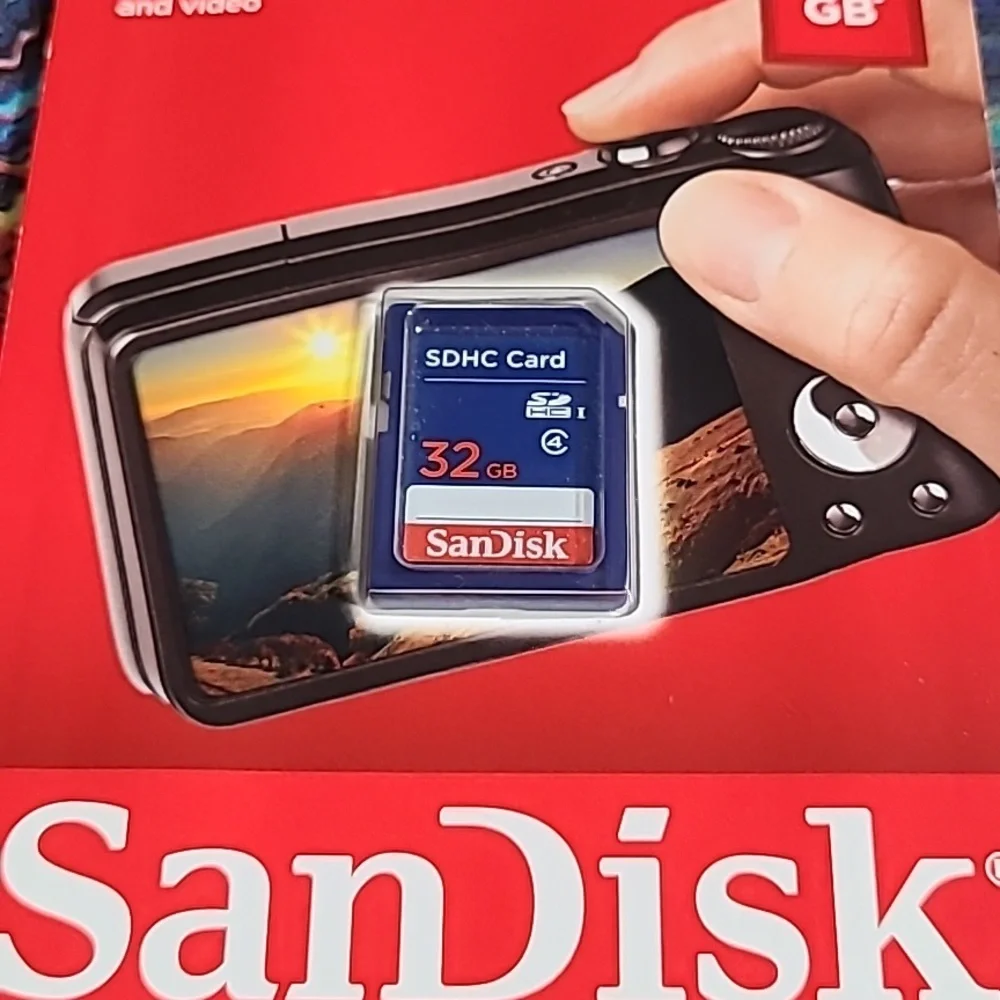 SanDisk SDHC Card HD Video 32GB New & Sealed